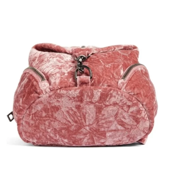 REBECCA MINKOFF Medium Julian Velvet Backpack - Picture 3 of 11